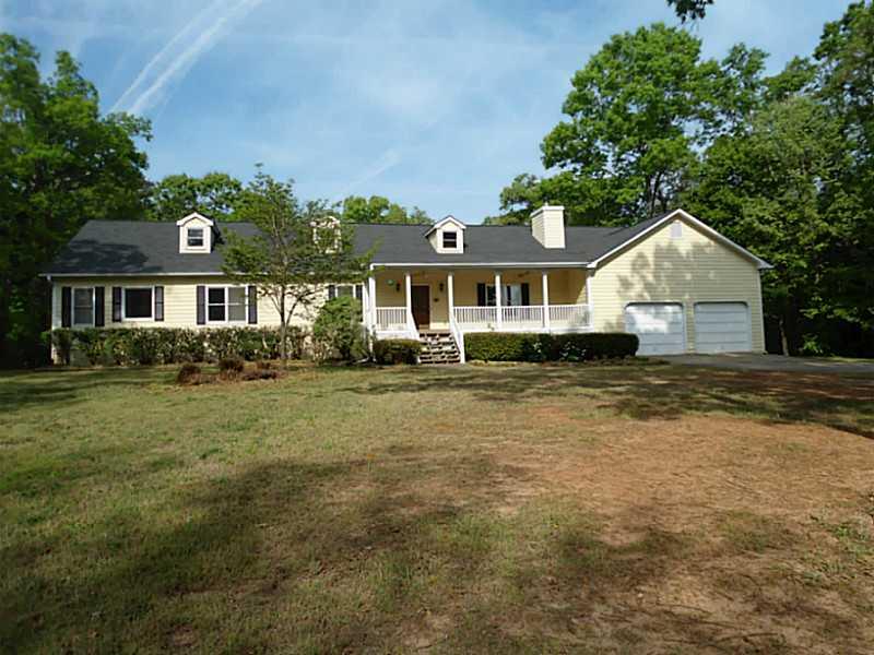 281 Crowell Road Covington, GA 30014 - Photo 1 of 1 Exterior Front. Pretty Country Ranch features large covered front porch. Open concept plan