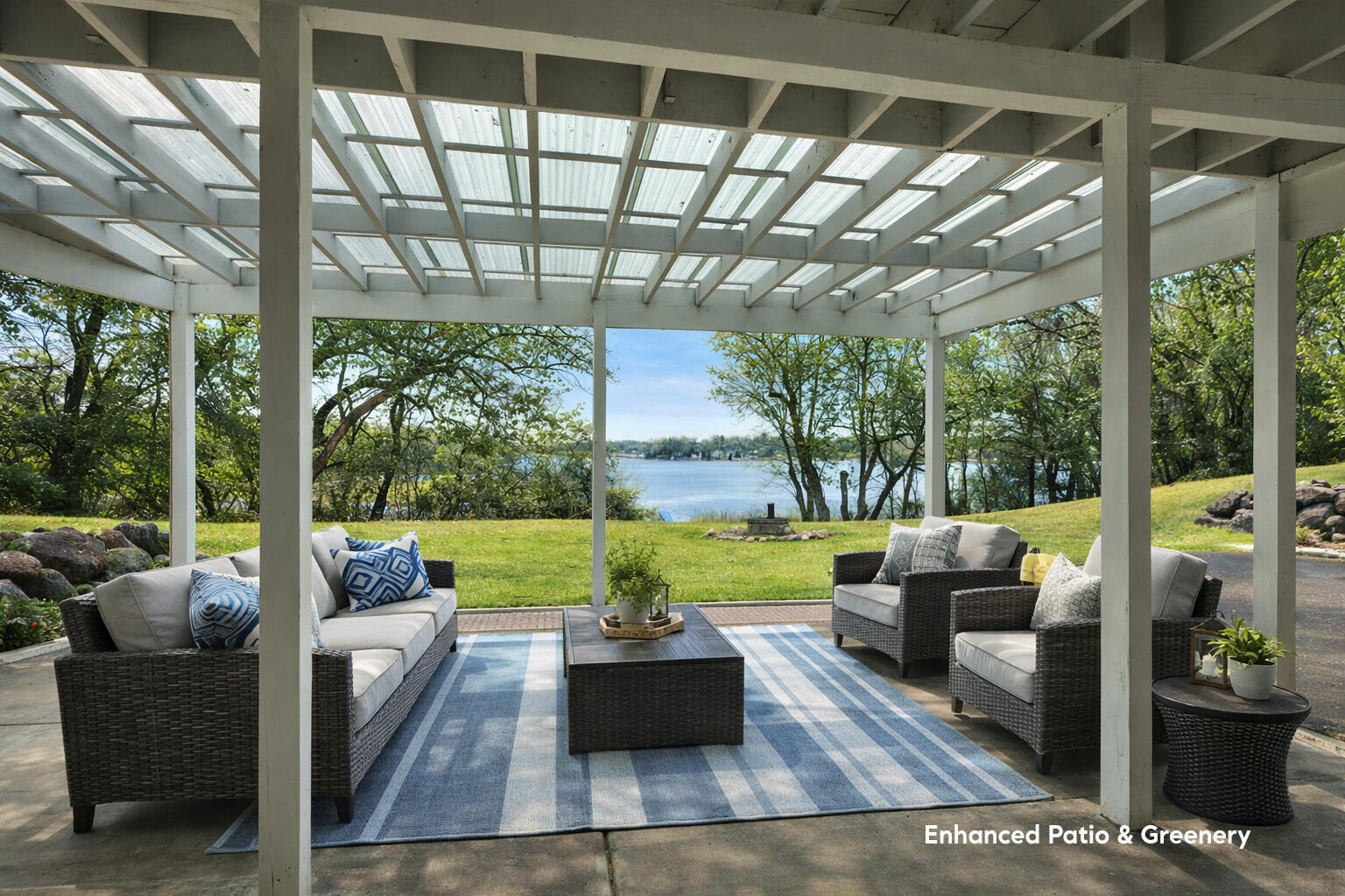 W5368 Plantation Road Sugar Creek, WI 53121 - Photo 25 of 31 Screened Porch