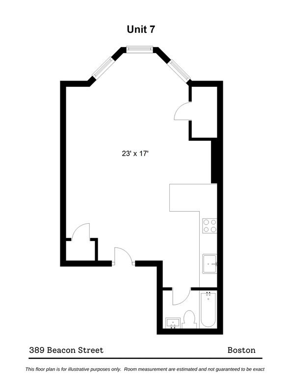 389 Beacon Street, Unit 7 Boston, MA 02116 - Photo 12 of 12 a picture of a wall with a white wall and a painting