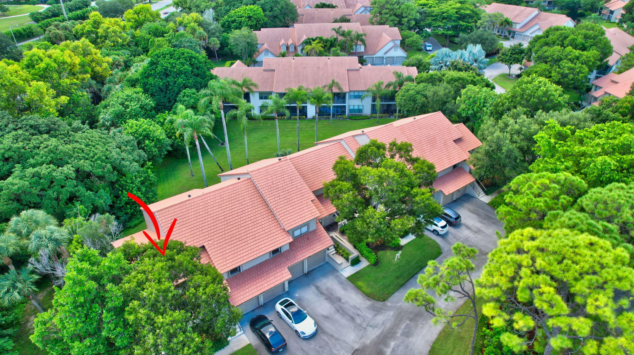 5750 Coach House Circle, Unit E Boca Raton, FL 33486 - Photo 41 of 44 AERIAL