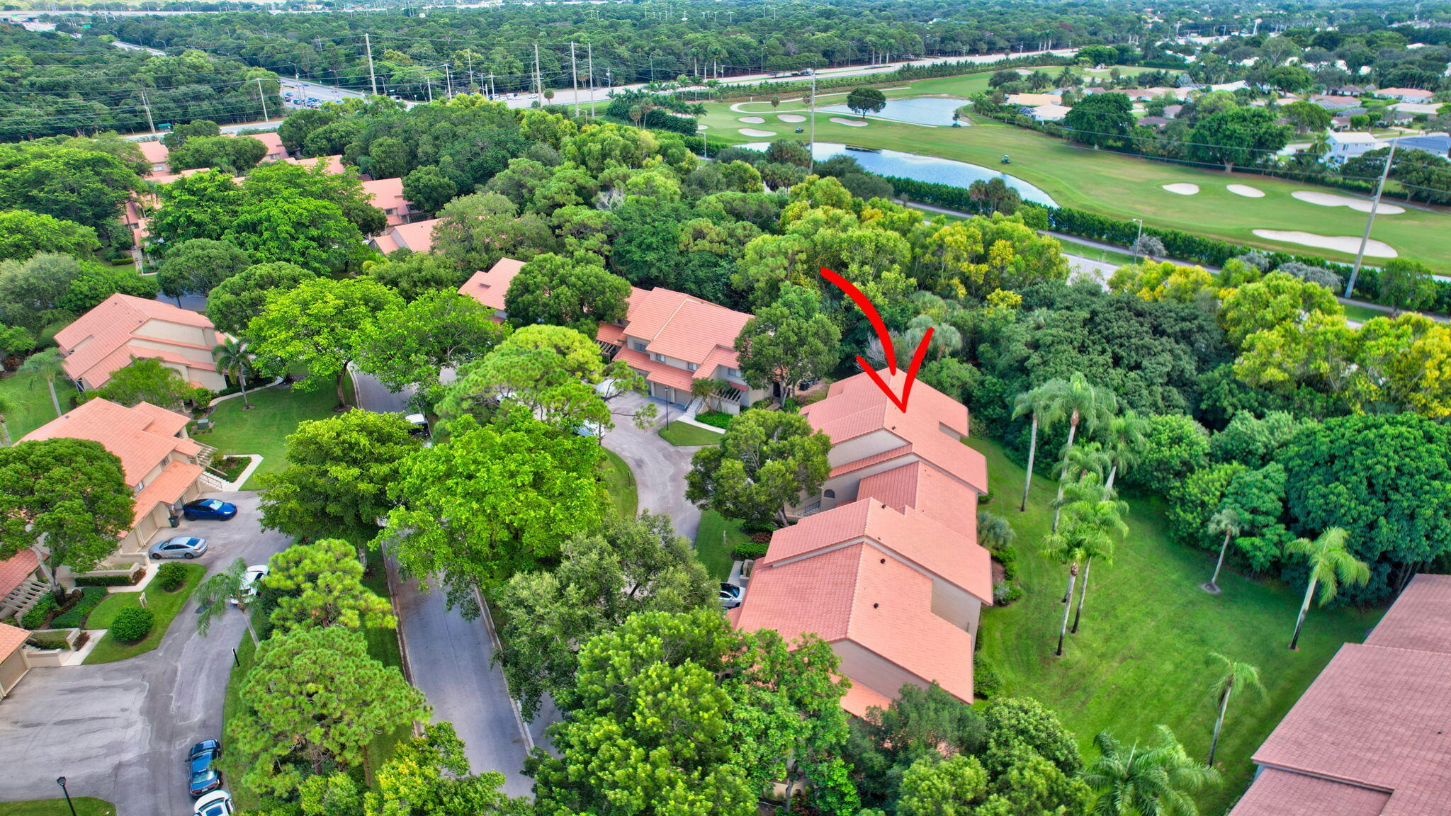 5750 Coach House Circle, Unit E Boca Raton, FL 33486 - Photo 42 of 44 AERIAL