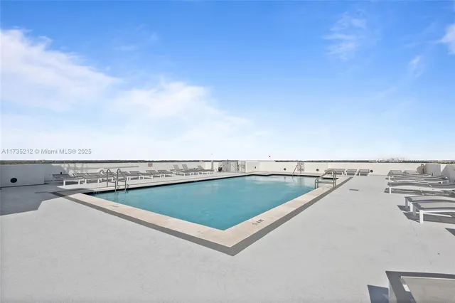 a view of a city skyline from a terrace