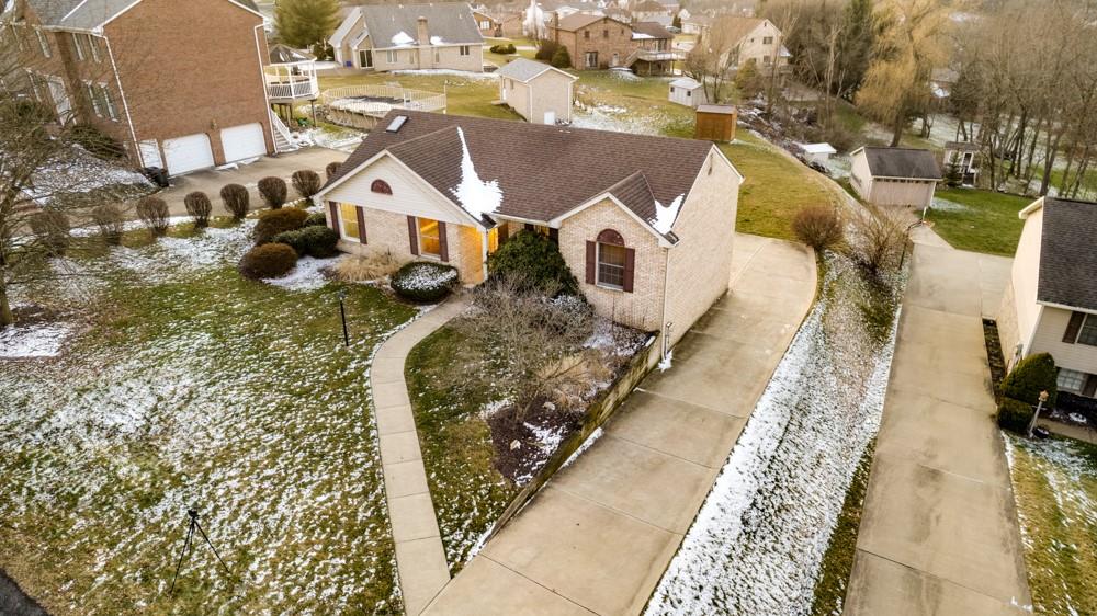 79 Windcrest Drive Cecil, PA 15321 - Photo 18 of 19 an aerial view of a house with a yard