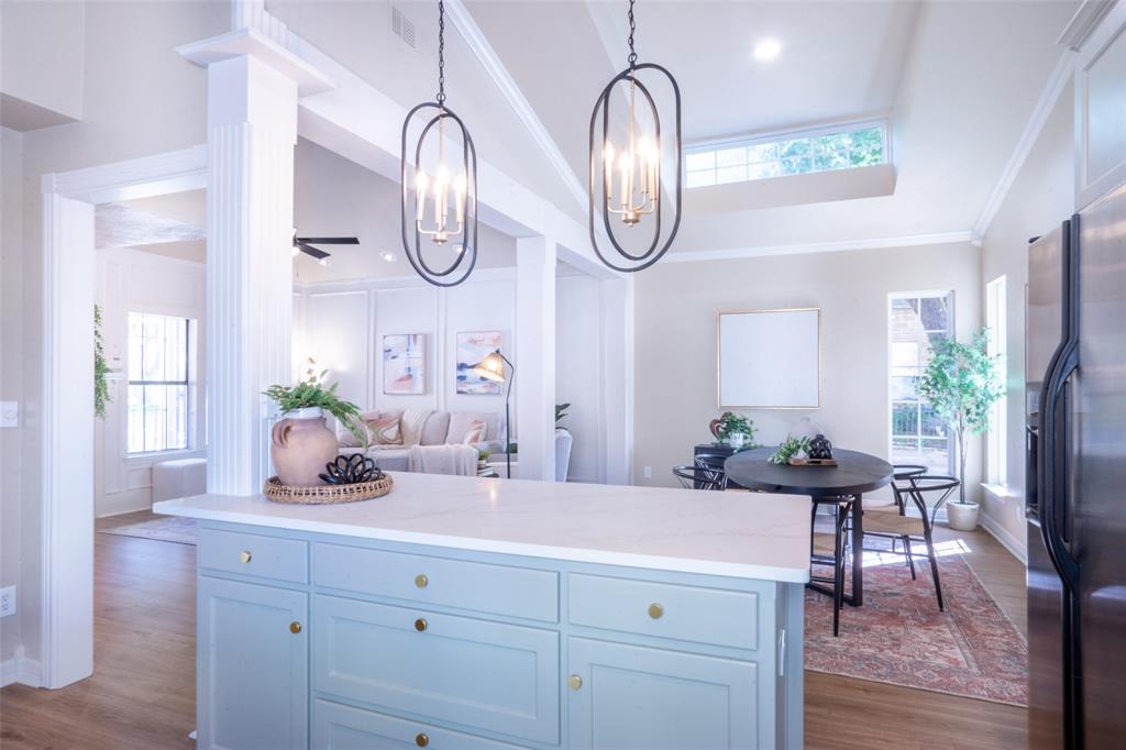 1415 Pecos Street Dallas, TX 75204 - Photo 10 of 25 a bathroom with a sink and a mirror