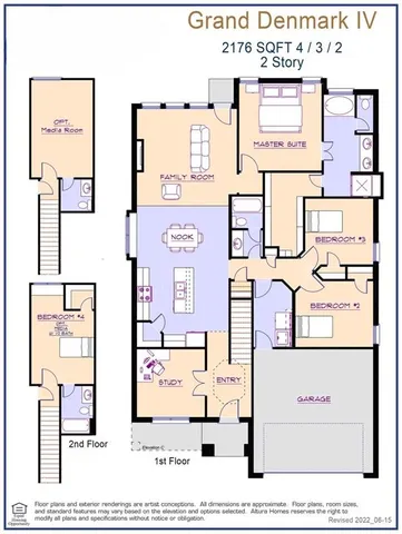 a front view of a house with a garden and plants