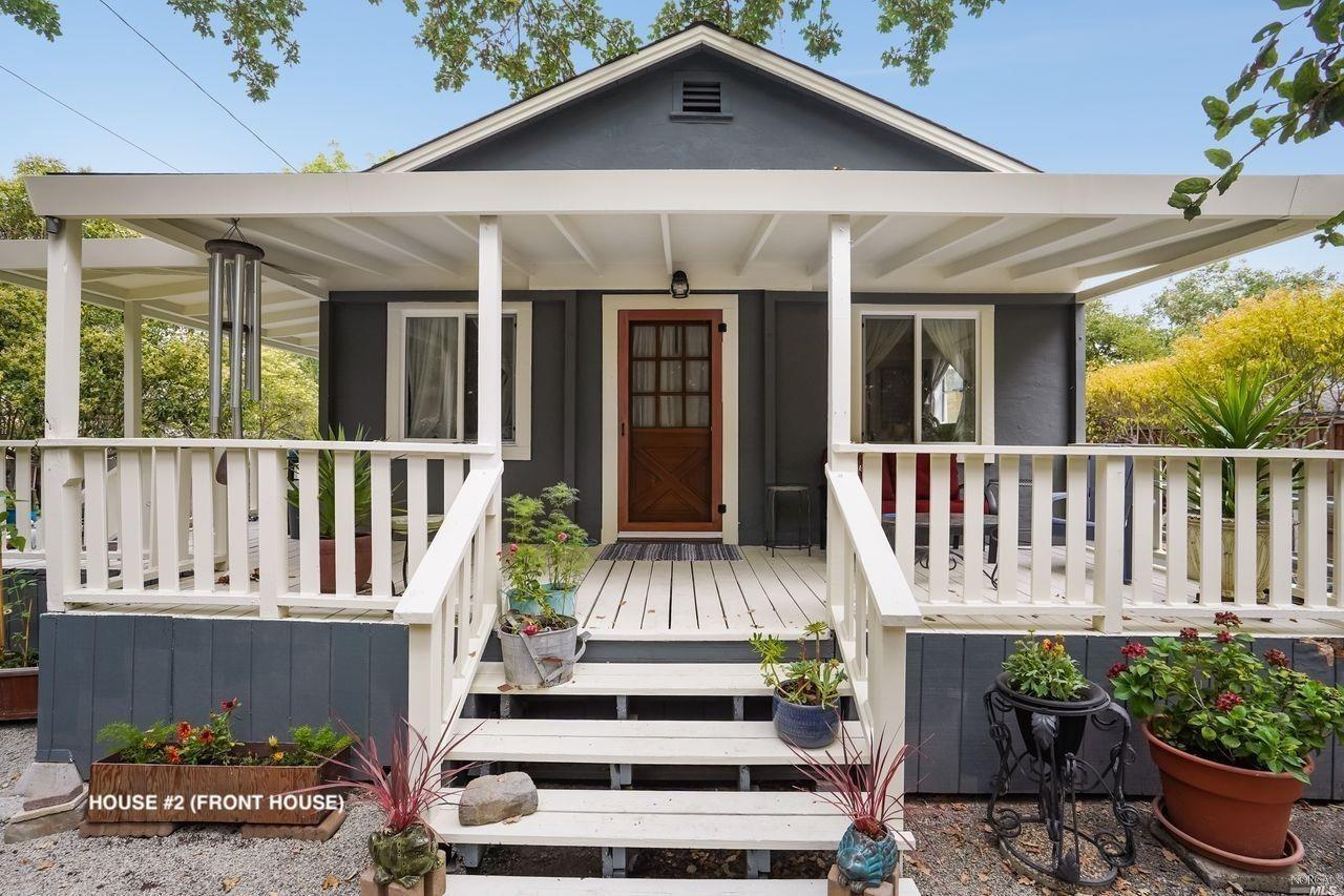 4755 Daywalt Road Sebastopol, CA 95472 - Photo 1 of 1 a view of a house with porch and wooden floor