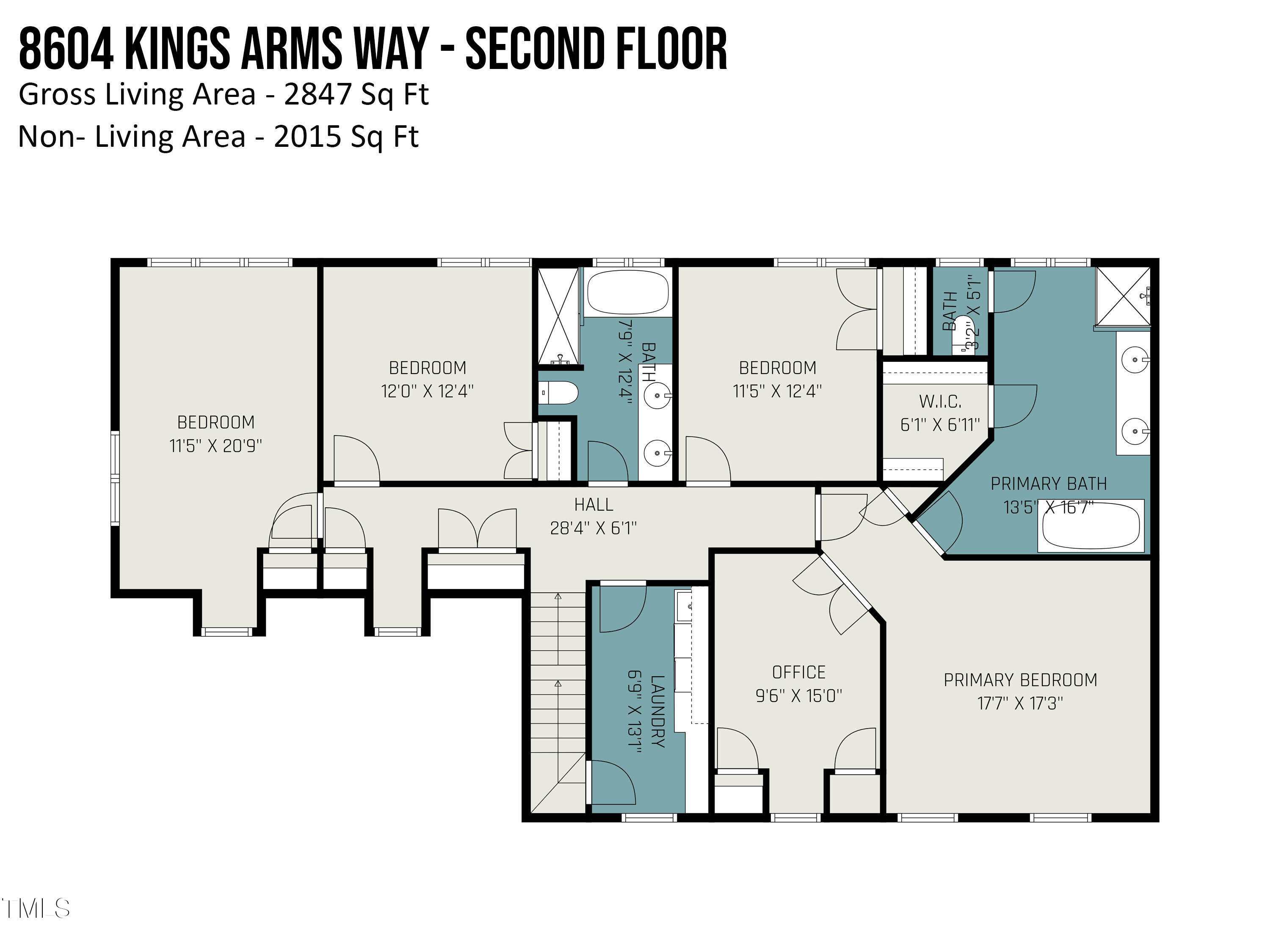 8604 King's Arms Way Raleigh, NC 27615 - Photo 68 of 69 8604_kings_arms_way_-_second_floor