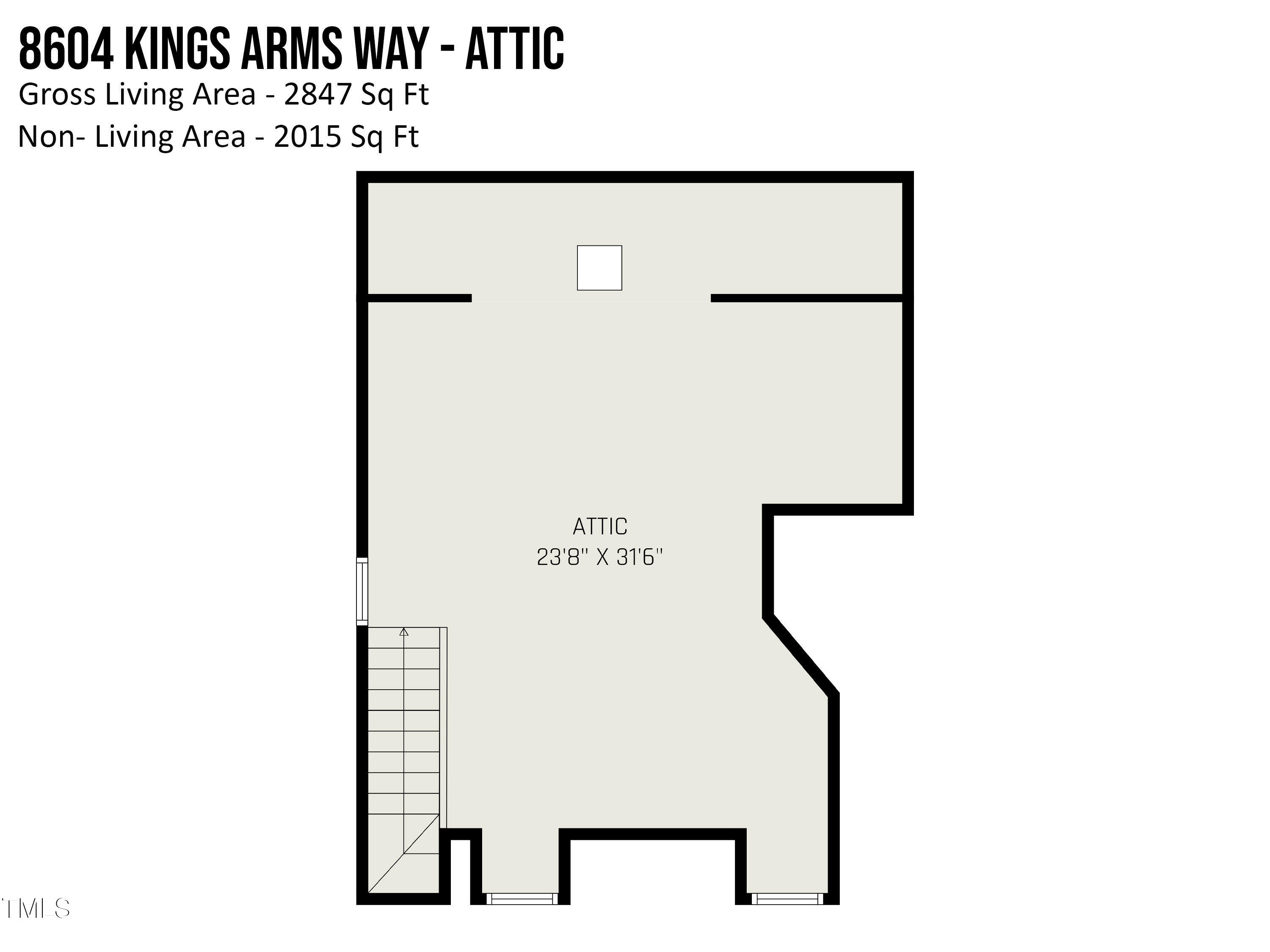 8604 King's Arms Way Raleigh, NC 27615 - Photo 69 of 69 8604_kings_arms_way_-_attic