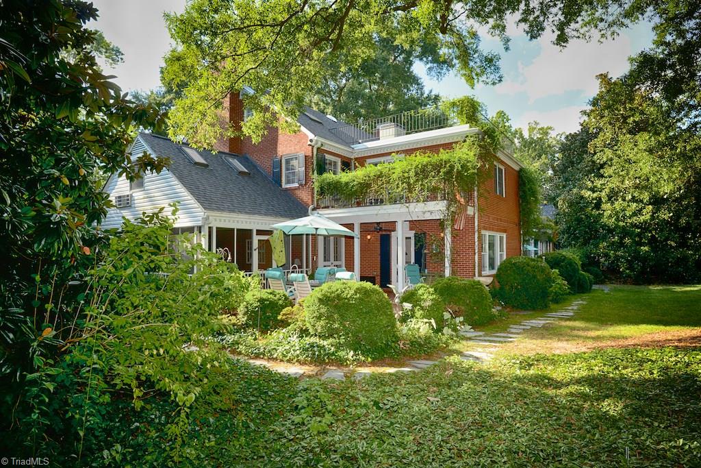 1050 Rockford Road High Point, NC 27262 - Photo 2 of 30 Note the upstairs porch off of the master suite.