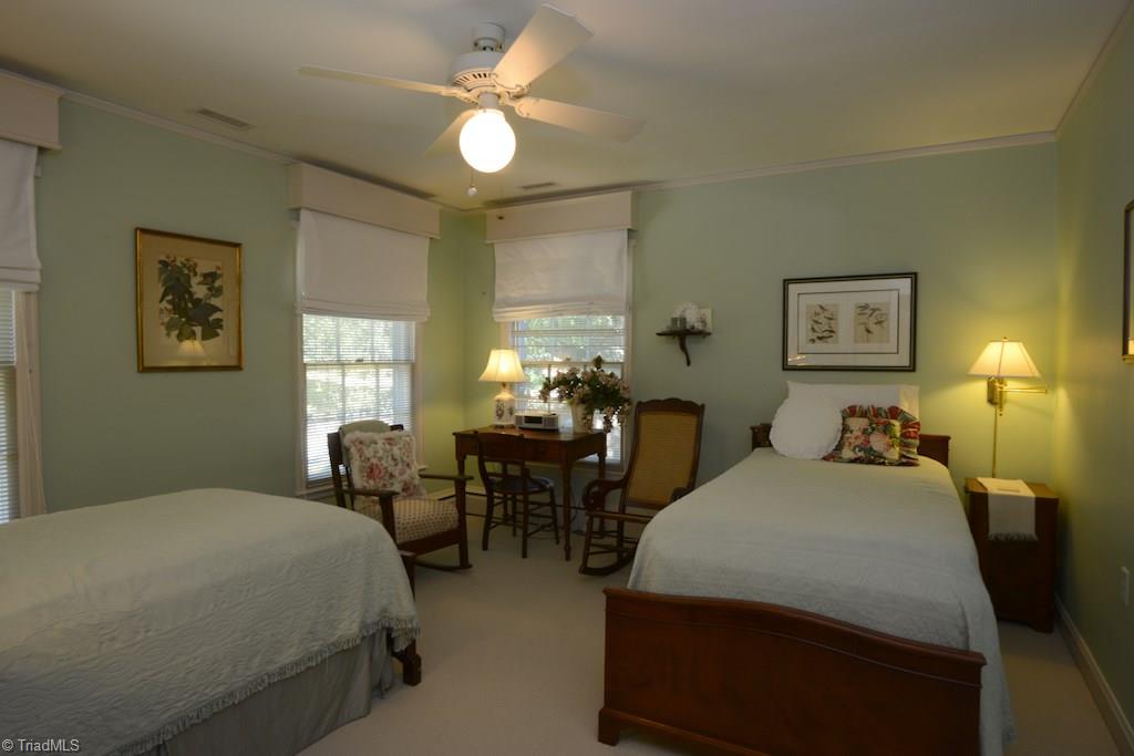 1050 Rockford Road High Point, NC 27262 - Photo 14 of 30 upstairs guest bedroom..with 6 bedrooms and baths this home rents for $7000 per market.