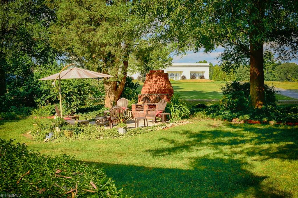 1050 Rockford Road High Point, NC 27262 - Photo 27 of 30 Brick BBQ/Fireplace...the clubhouse in the background