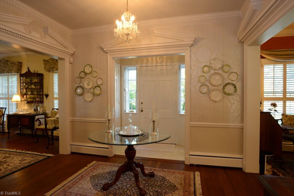 1050 Rockford Road High Point, NC 27262 - Photo 5 of 30 View of foyer and Front Door....Dentil Molding is spectacular