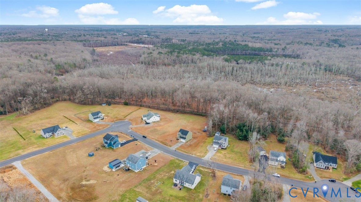 1463 Tutelo Road Quinton, VA 23141 - Photo 8 of 31 an aerial view of a house having yard