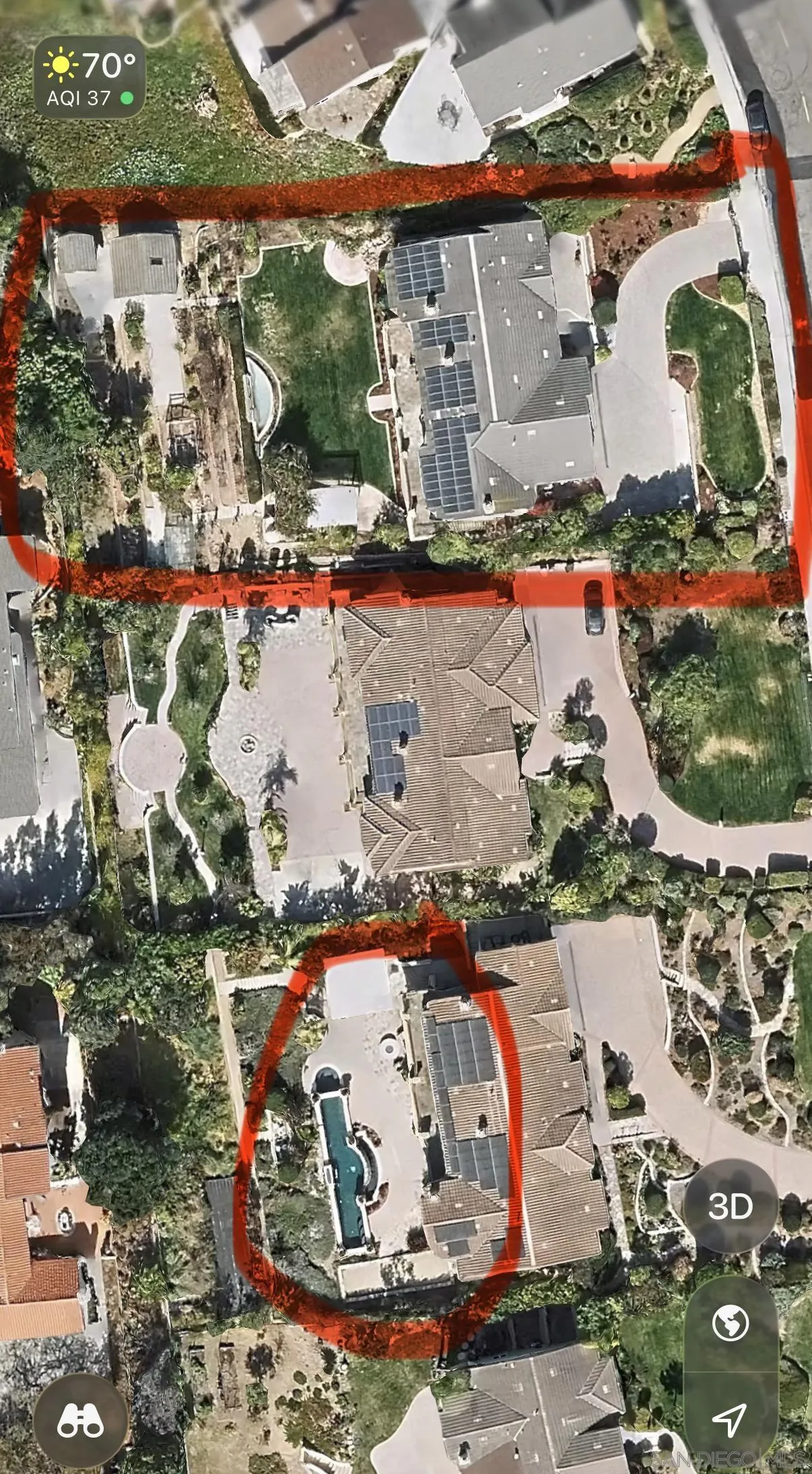 1690 Gascony Road Encinitas, CA 92024 - Photo 43 of 43 an aerial view of water with a large building