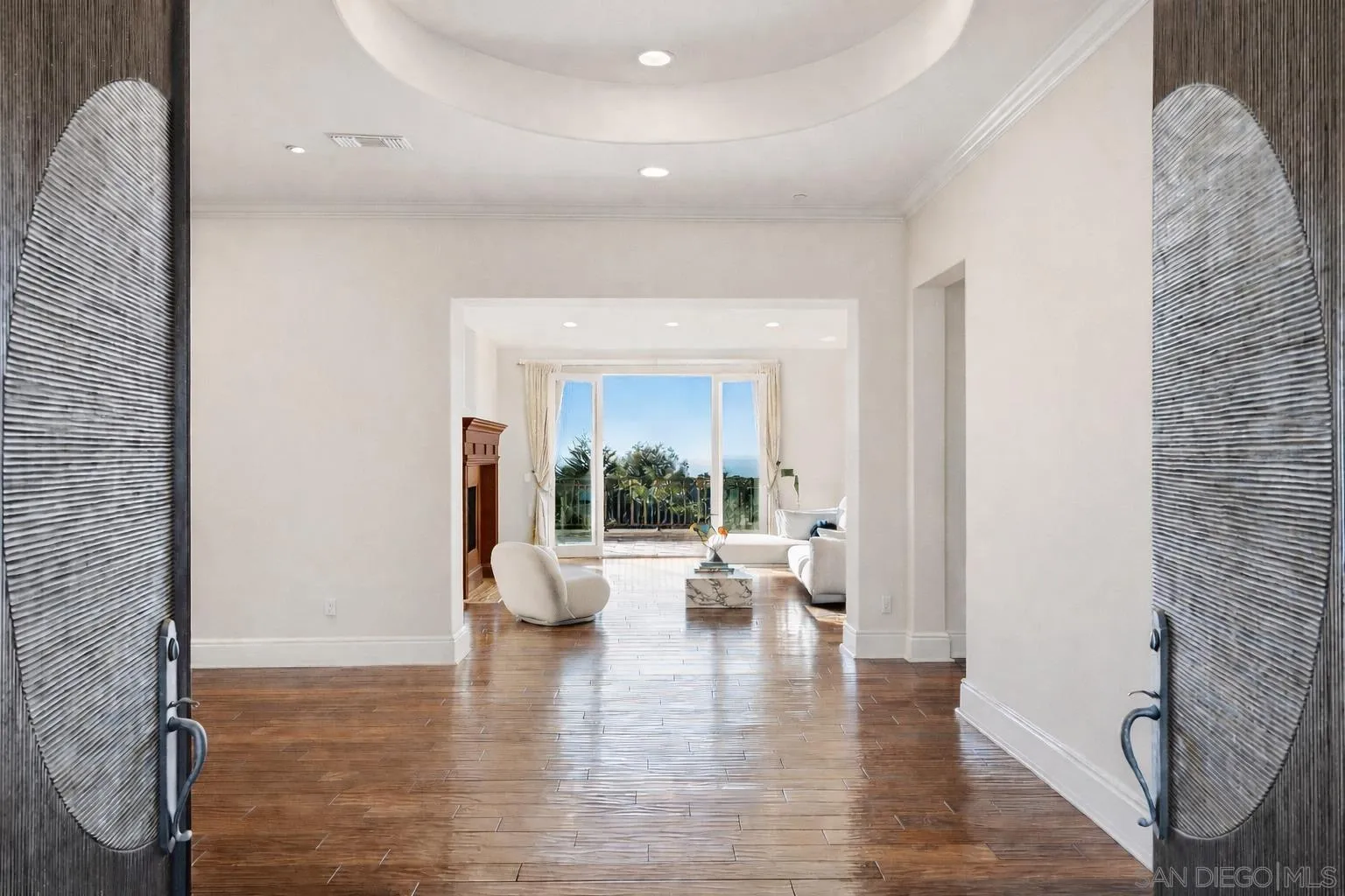 1690 Gascony Road Encinitas, CA 92024 - Photo 9 of 43 Digitally enhanced to show lighter paint color.