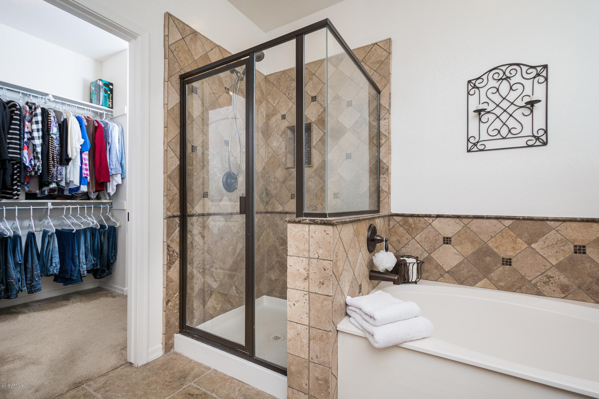 20525 West Ridge Road Buckeye, AZ 85396 - Photo 18 of 41 MASTER BATH TO CLOSET