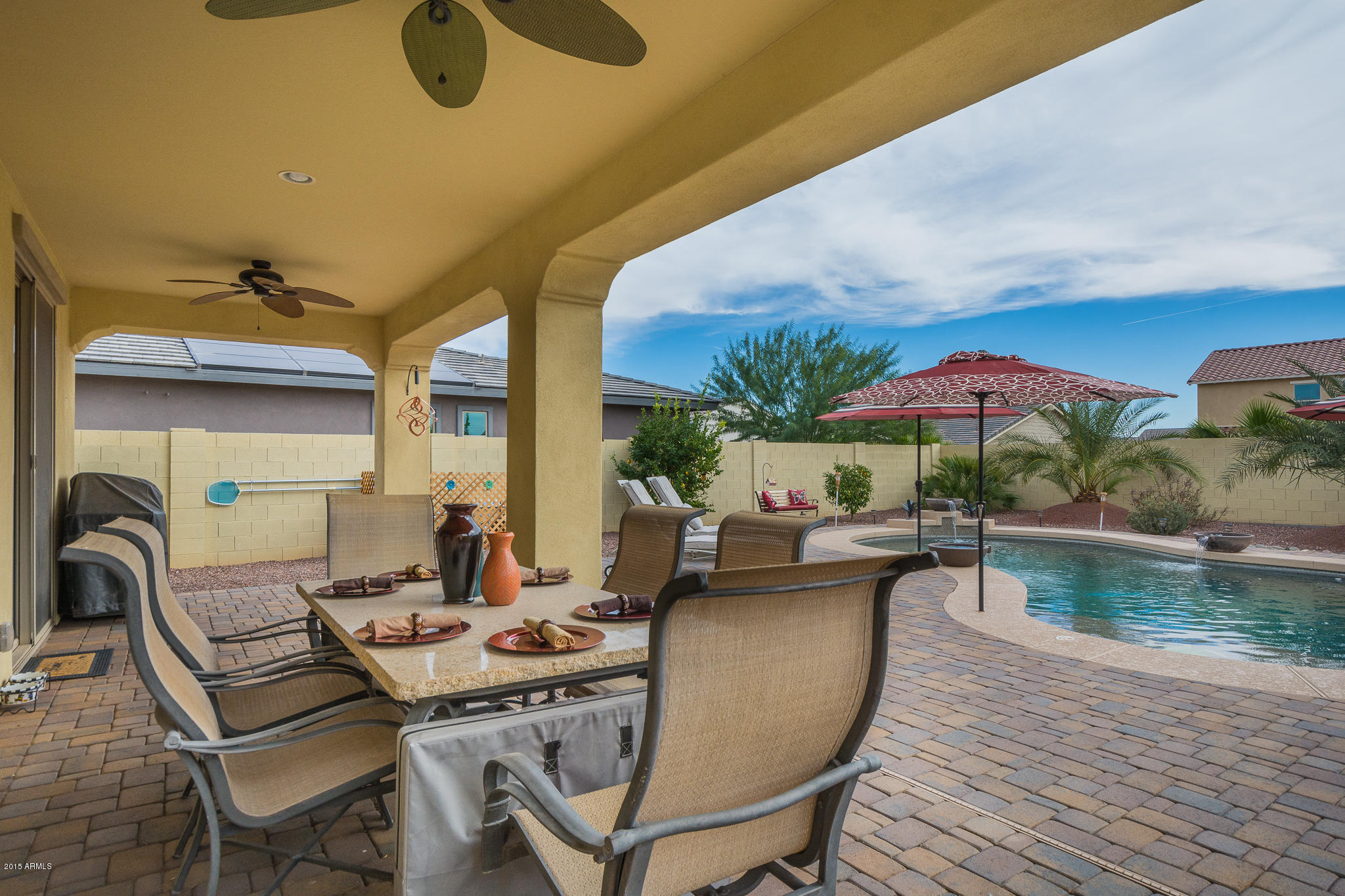 20525 West Ridge Road Buckeye, AZ 85396 - Photo 32 of 41 BACKYARD PATIO