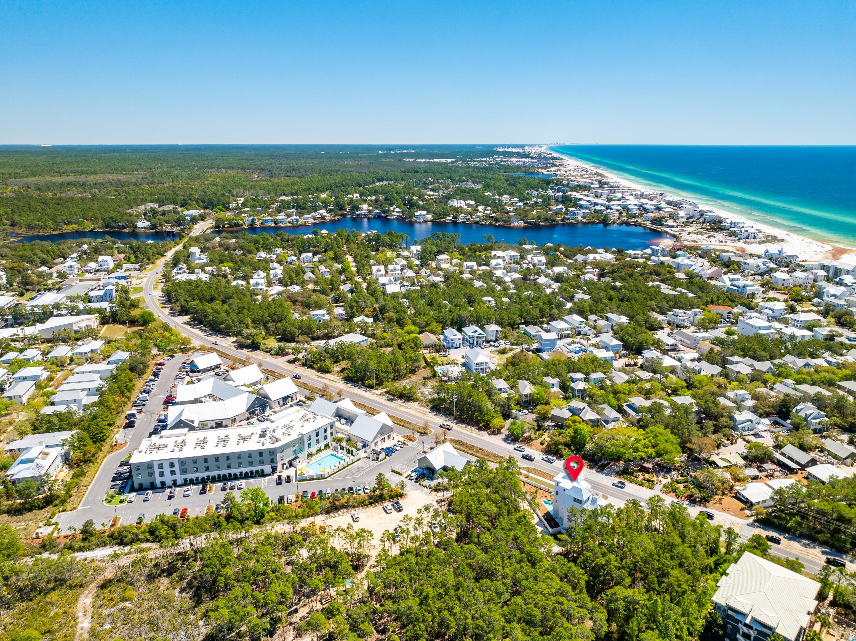 4655 East County Highway 30A Santa Rosa Beach, FL 32459 - Photo 57 of 69 4556 E Hwy 30A Aerial Marked-4