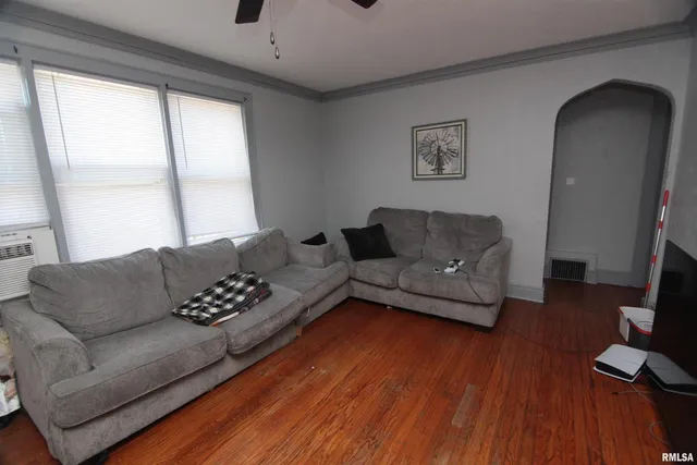 a room with storage and utility