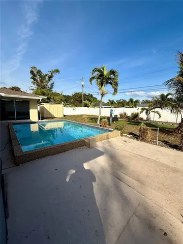 a view of a swimming pool
