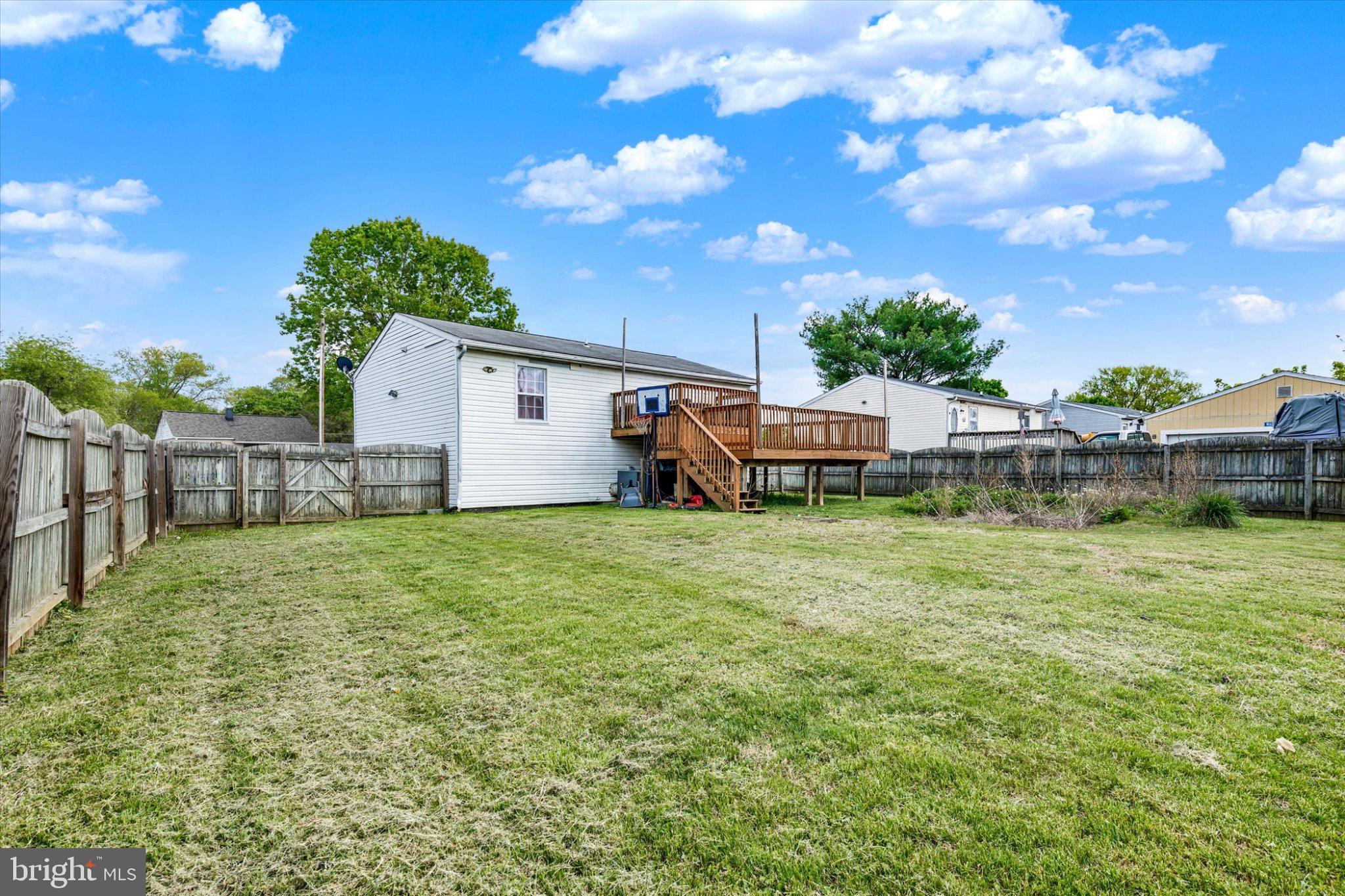 247 Locust Lane Elkton, MD 21921 - Photo 21 of 27 Spacious backyard with sunny skies.