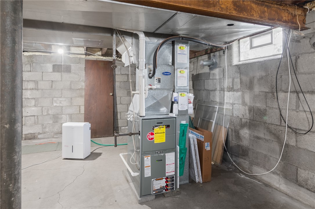 465 Laurelton Road Irondequoit, NY 14609 - Photo 36 of 43 GLASS BLOCK windows in this clean and dry basement