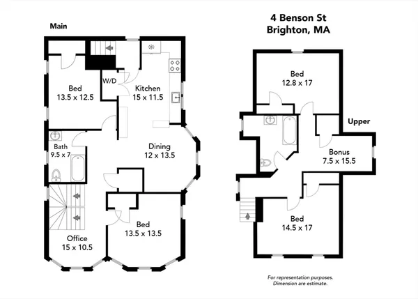 $5,200 | 4 Benson Street, Unit 1, Boston, MA 02135