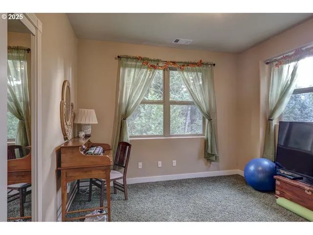 a room with gym equipment