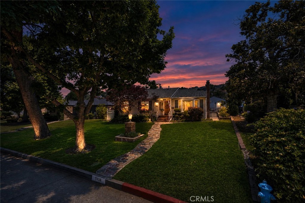 5456 Cadbury Road Whittier, CA 90601 - Photo 67 of 67 a view of a yard with plants and trees