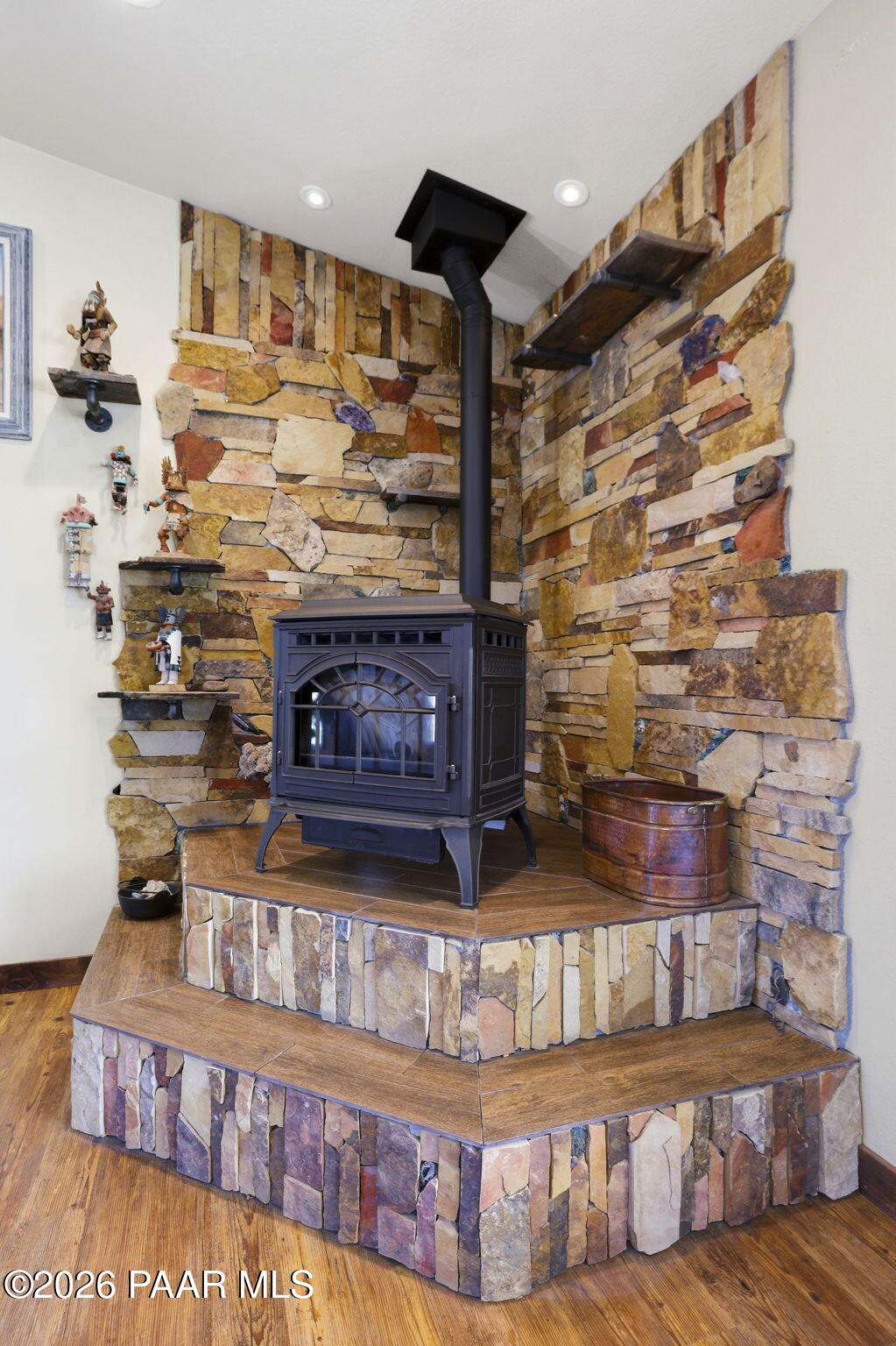 5275 West Stazenski Road Prescott, AZ 86305 - Photo 21 of 64 21-Fireplace