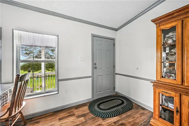 a view of front door