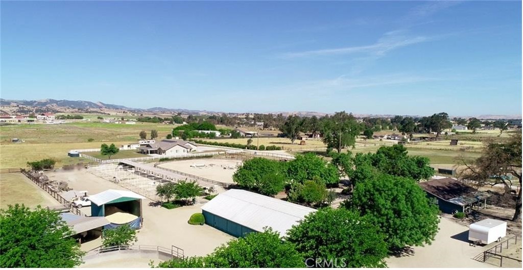 3405 Golden Hill Road Paso Robles, CA 93446 - Photo 17 of 19 an aerial view of residential building and lake view