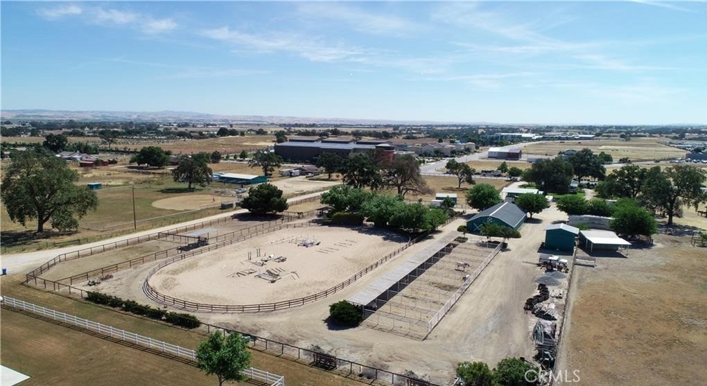 3405 Golden Hill Road Paso Robles, CA 93446 - Photo 19 of 19 an aerial view of a swimming pool