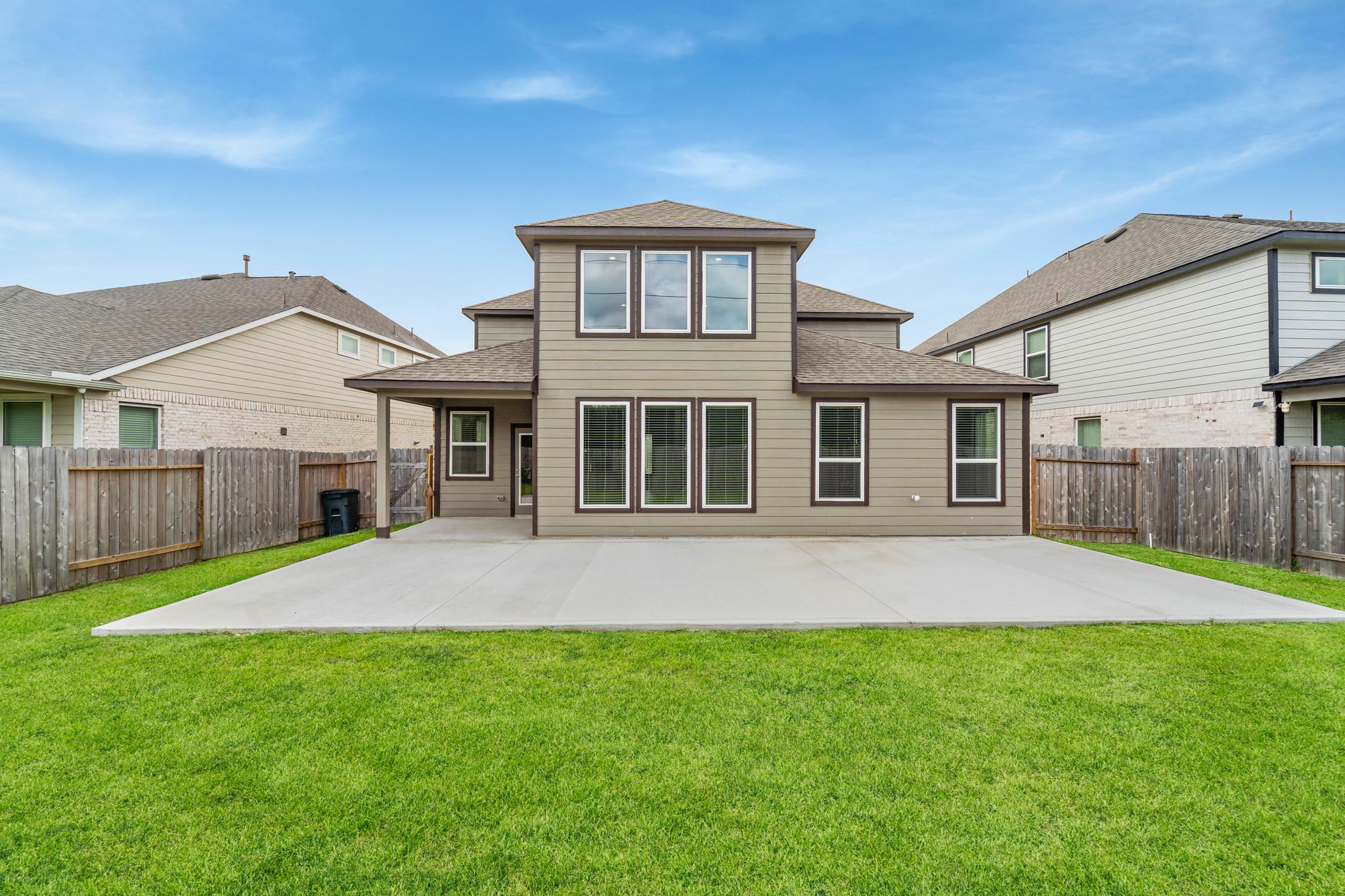 18423 Windy Knl Way Houston, TX 77084 - Photo 36 of 39 a house that is sitting in the grass