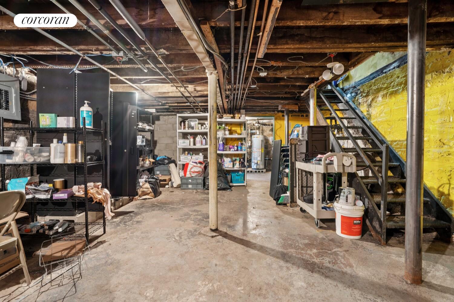 248 Rochester Avenue Brooklyn, NY 11213 - Photo 10 of 21 a view of a storage room with racks