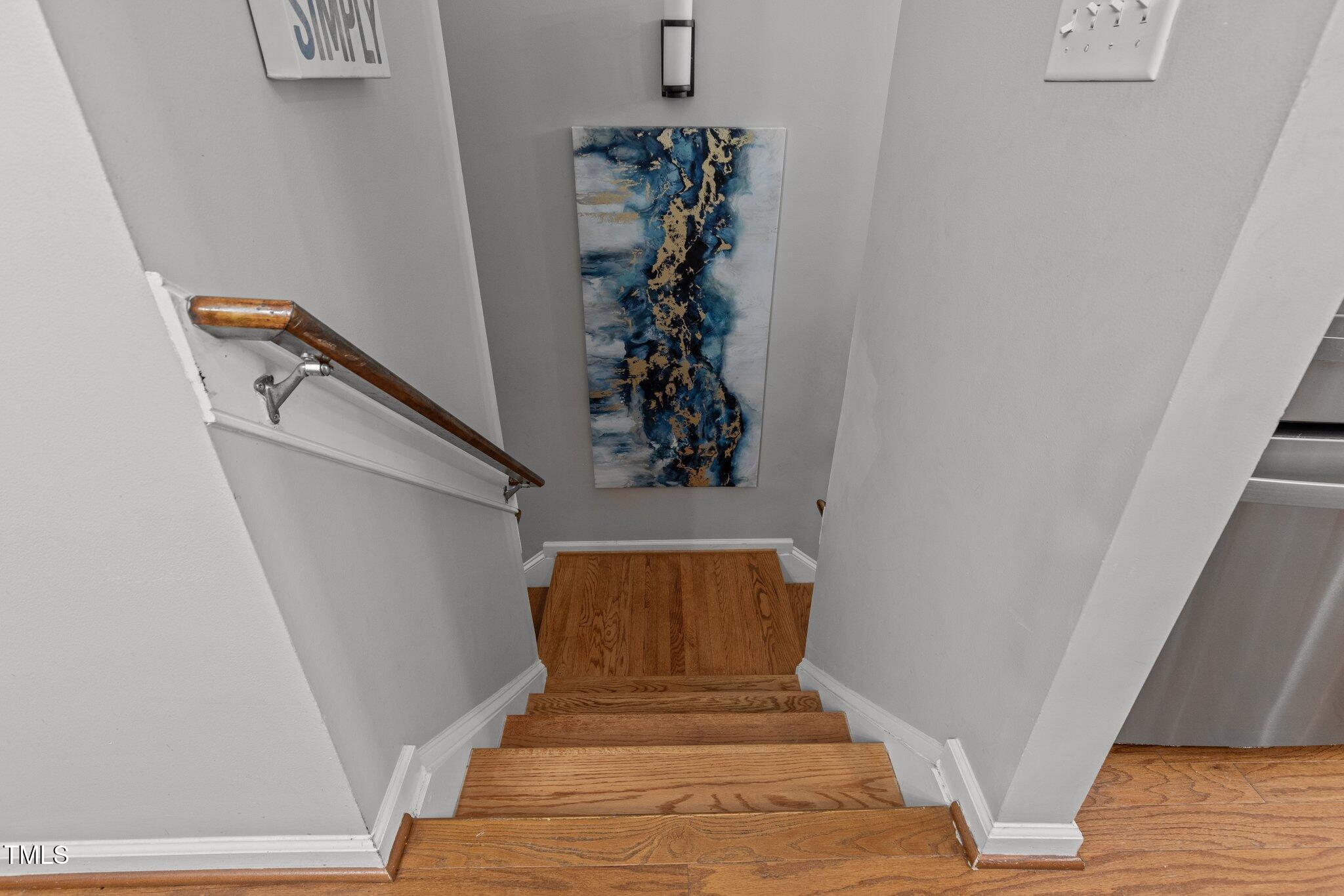 1667 Snow Mass Way Durham, NC 27713 - Photo 15 of 33 a view of entryway with stairs