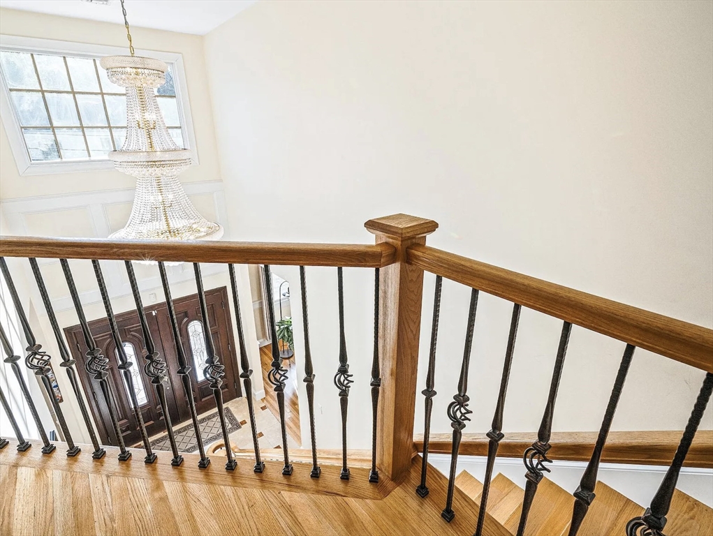 58 Spiers Road Newton, MA 02459 - Photo 4 of 21 a view of entryway with wooden floor