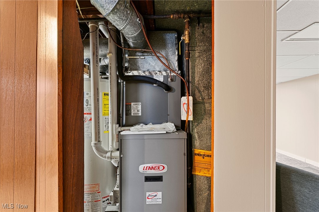 35221 Chestnut Ridge Road North Ridgeville, OH 44039 - Photo 46 of 48 Utilities with water heater and heating unit