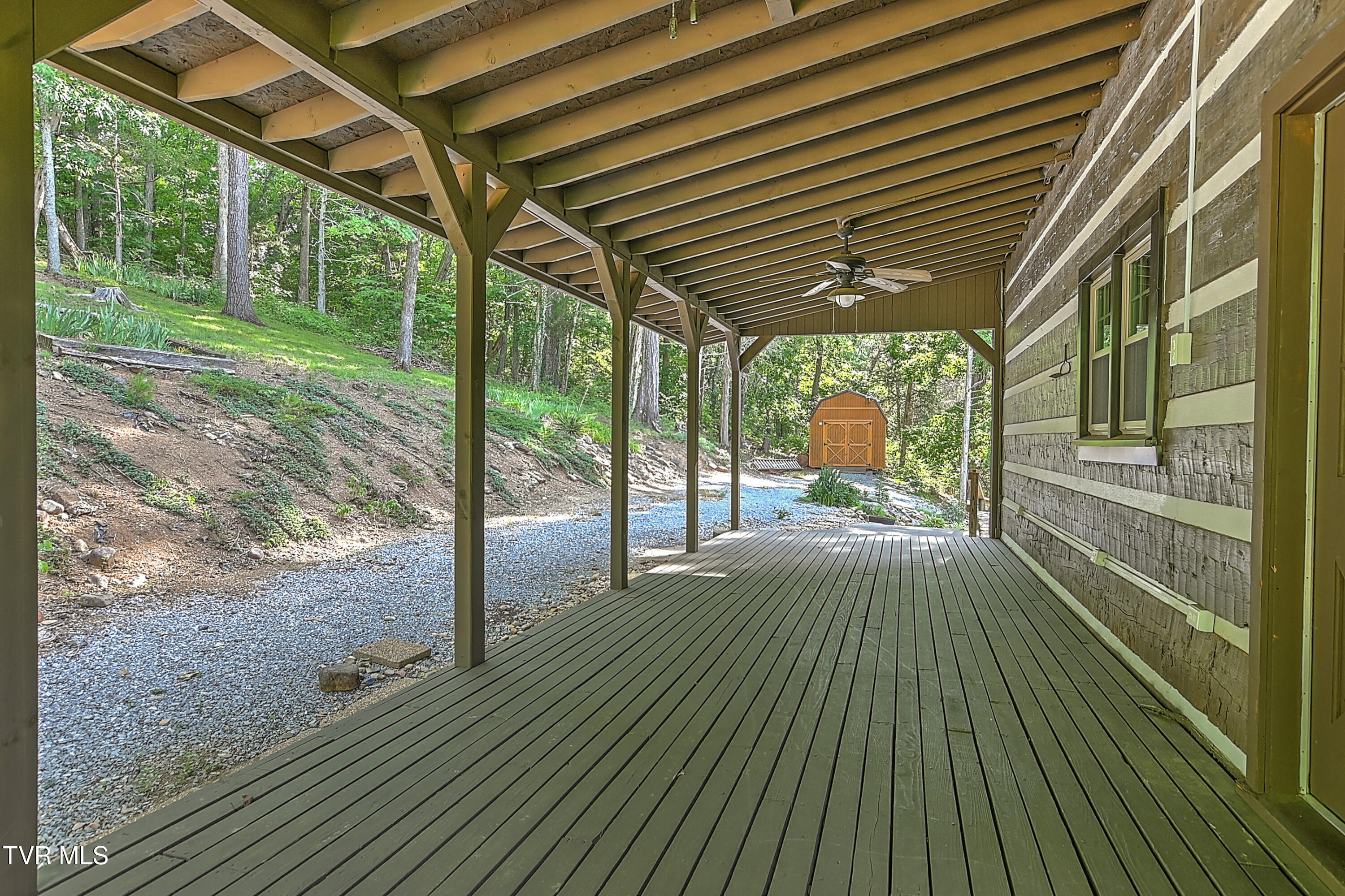 375 Lick Hollow Road Greeneville, TN 37743 - Photo 39 of 40 Covered Back Deck