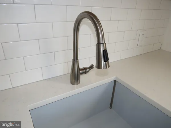 a close view of a sink