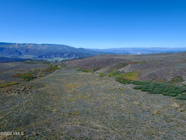 a view of an outdoor space with mountain view