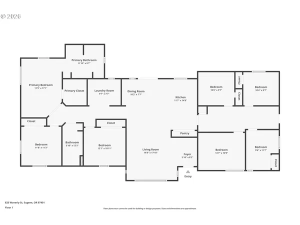 $612,999 | 825 Waverly Street, Eugene, OR 97401
