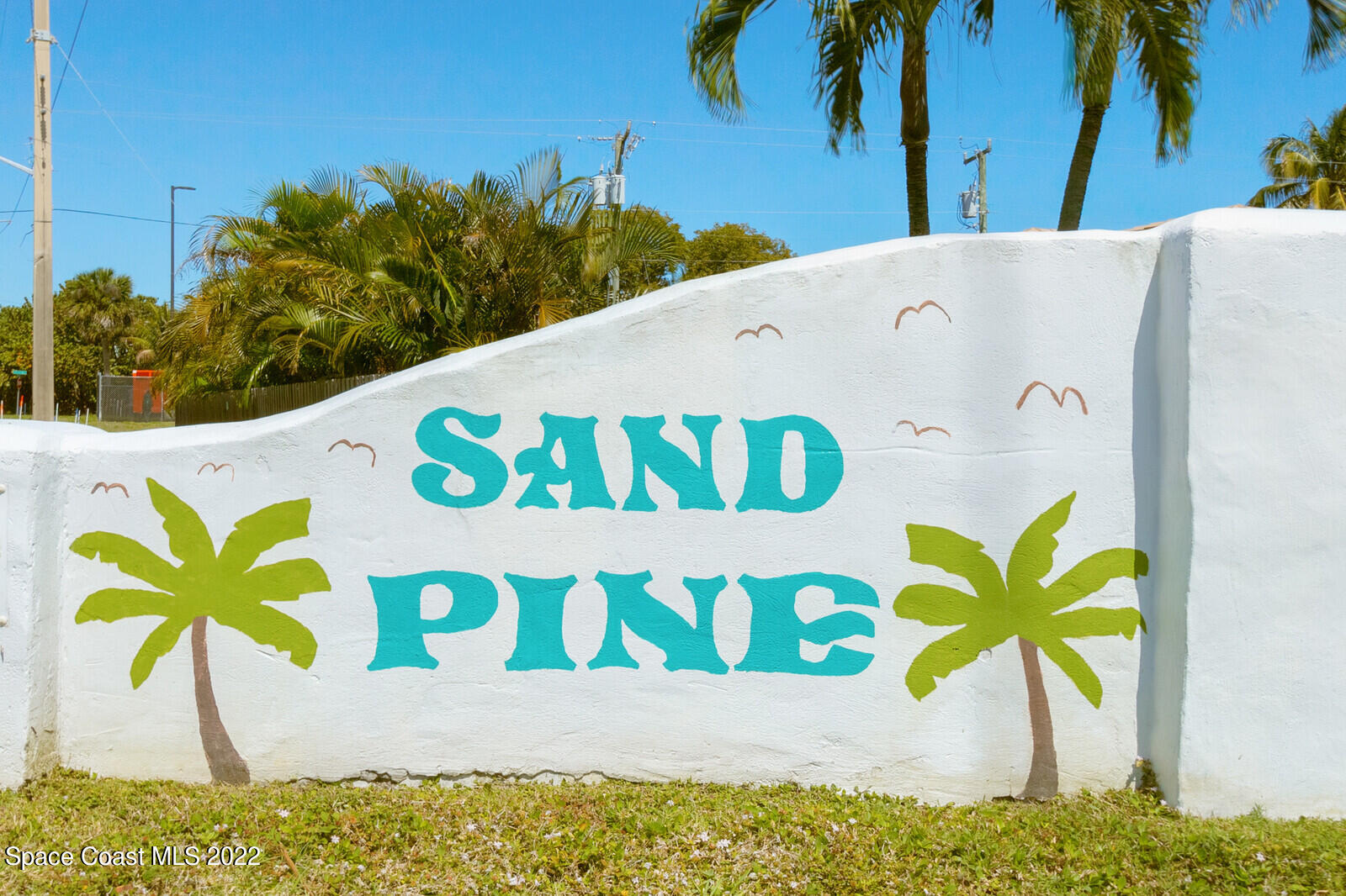 210 Sand Pine Road Indialantic, FL 32903 - Photo 31 of 45 a view of outdoor space with garden