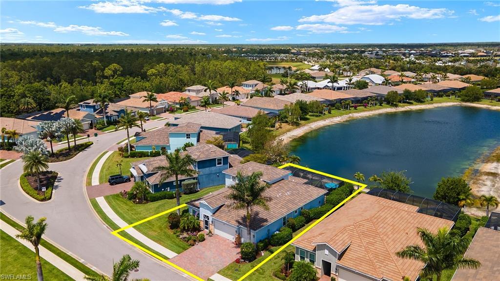 14809 Windward Lane Naples, FL 34114 - Photo 45 of 50 an aerial view of a house with outdoor space