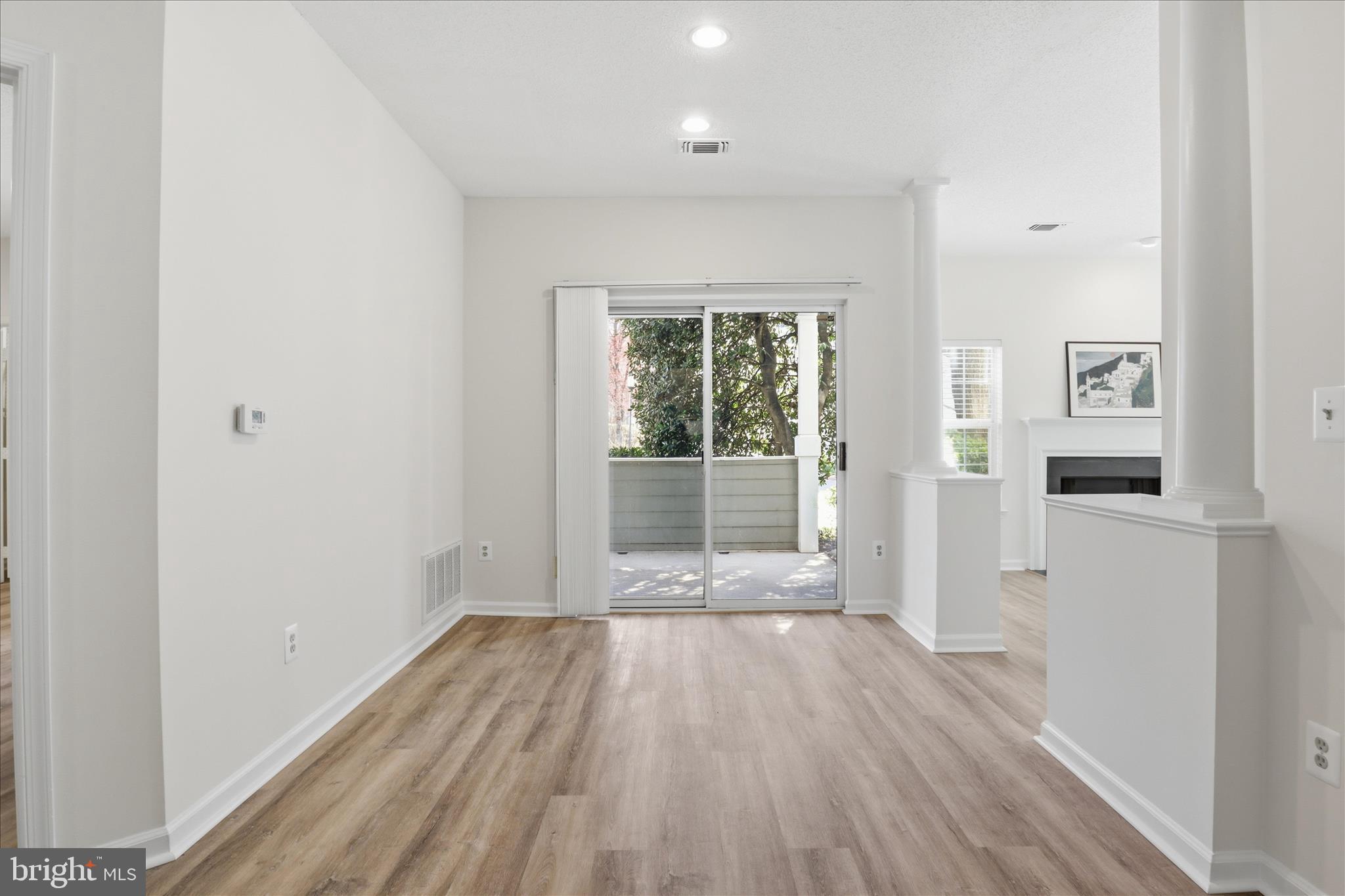 1704 Lake Shore Crest Drive, Unit 16 Reston, VA 20190 - Photo 11 of 39 View from the kitchen