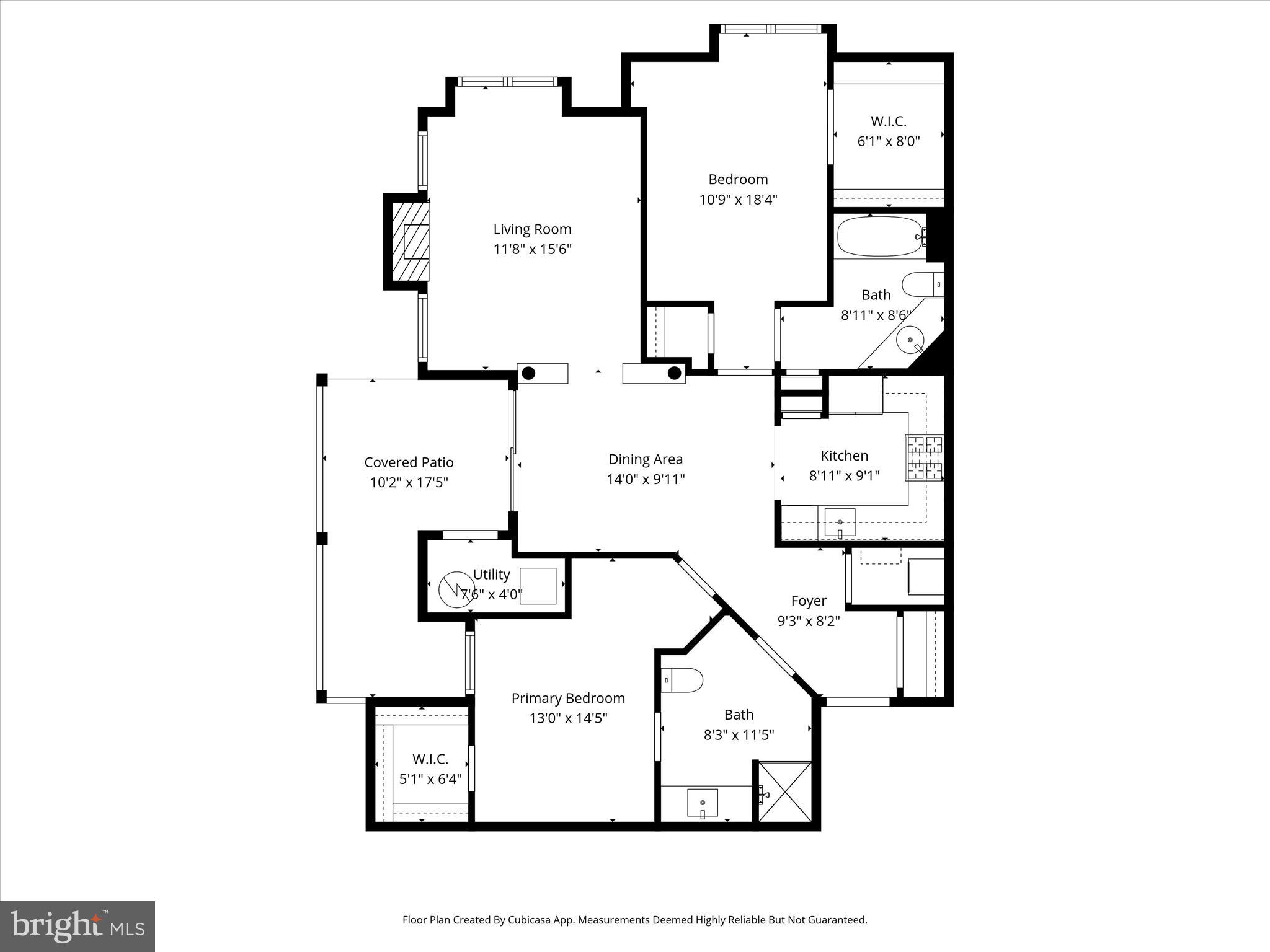 1704 Lake Shore Crest Drive, Unit 16 Reston, VA 20190 - Photo 39 of 39 Floorplan
