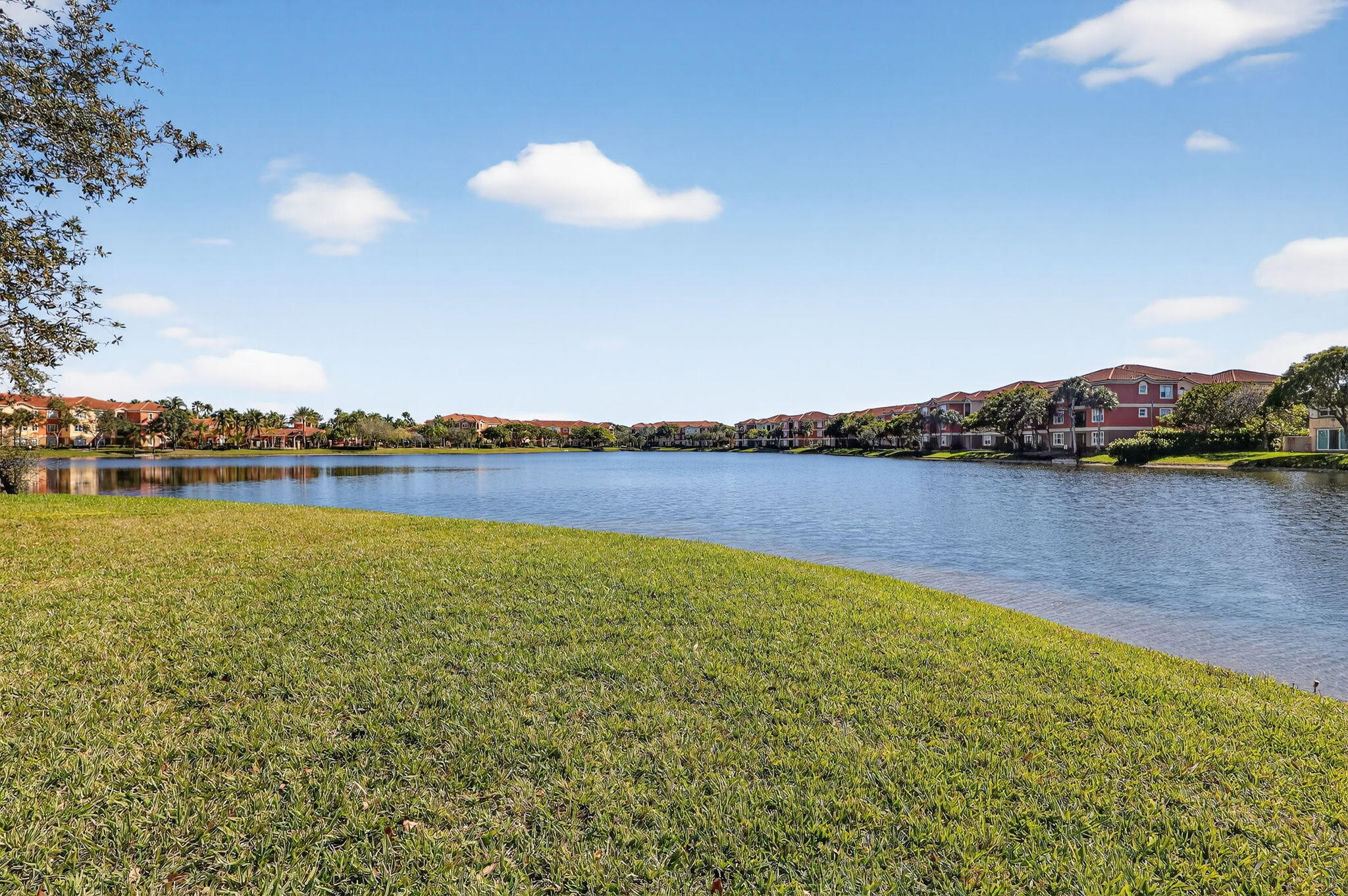 16286 Southwest 47th Manor Miramar, FL 33027 - Photo 48 of 61 a view of a lake with houses