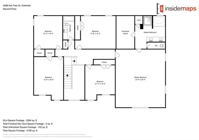 $2,575 | 4598 Ash Tree Street Southwest, Snellville, GA 30039