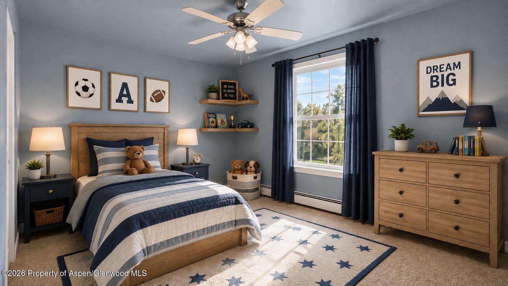 344 Columbine Drive Rifle, CO 81650 - Photo 20 of 33 Staged Secondary Bedroom