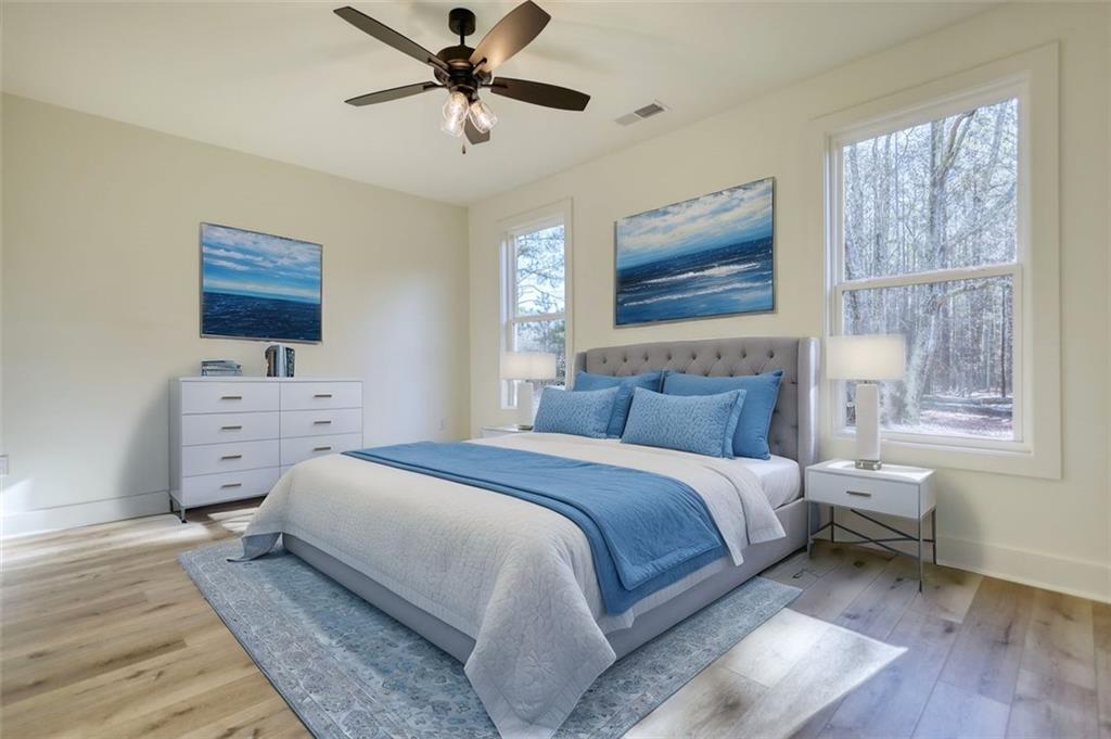 160 Loyd Road Mansfield, GA 30055 - Photo 69 of 82 a bedroom with a bed and a window